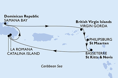 Mappa itinerario Sud Africa