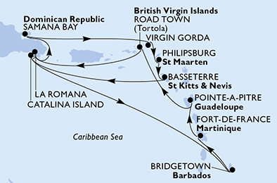 Mappa itinerario Sud Africa