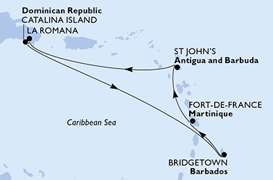 Mappa itinerario Sud Africa
