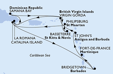 Mappa itinerario Sud Africa