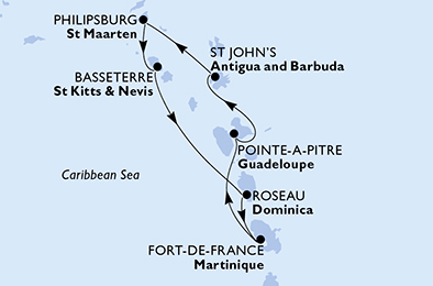 Mappa itinerario Sud Africa